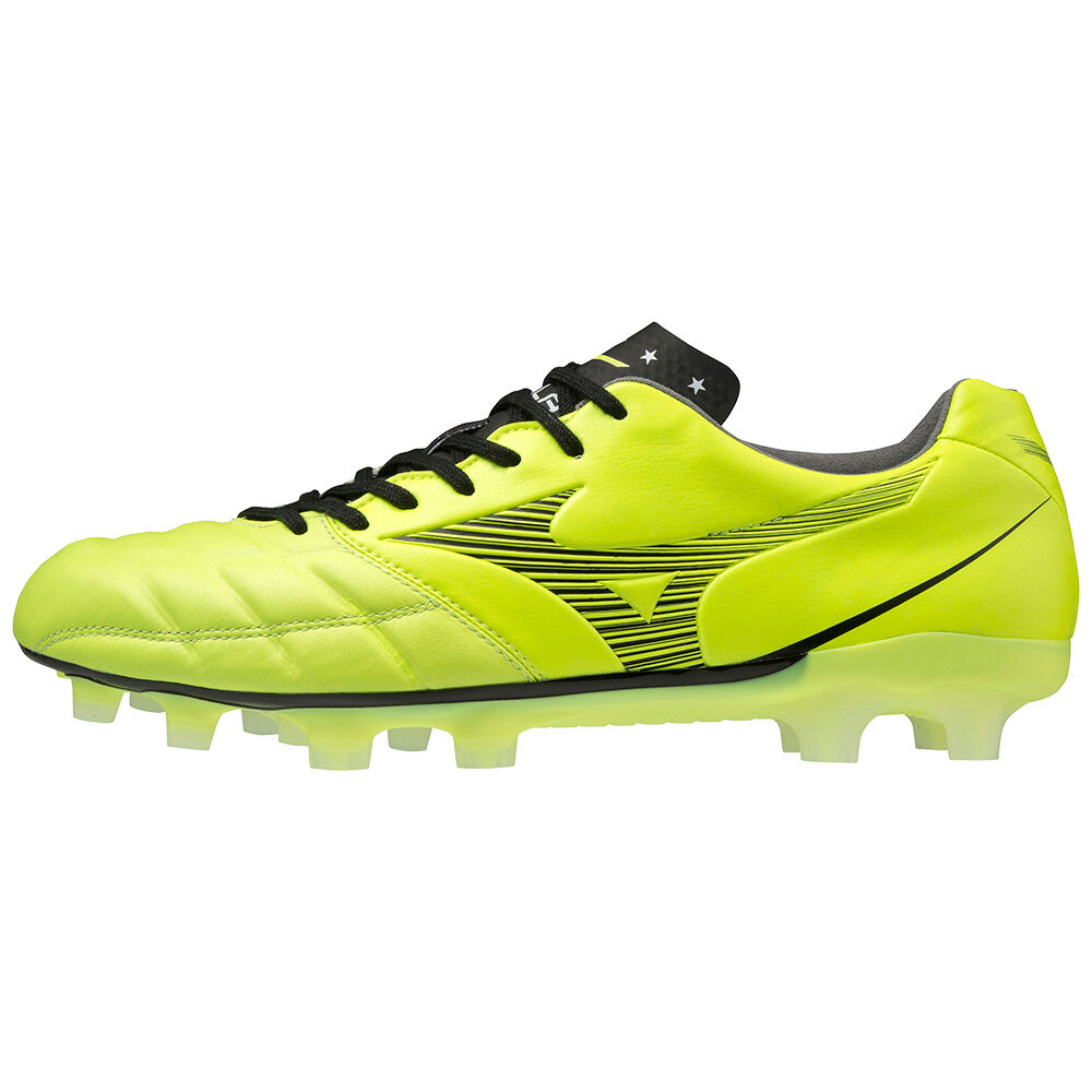 Mens Mizuno Rebula Cup Japan Soccer Cleats Yellow/Black Philippines (KIQZLW327)